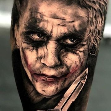 Joker Tatoeage