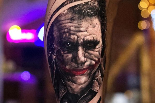 Joker Tatoeage