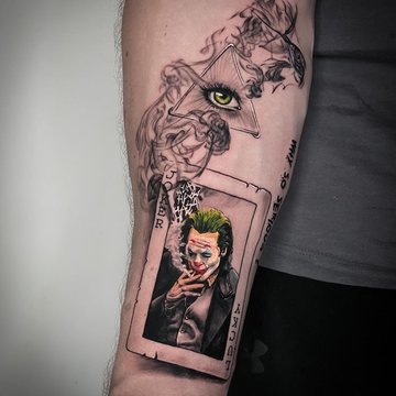 Joker Tatoeage