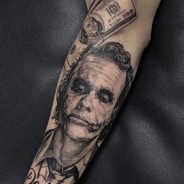 Joker Tatoeage