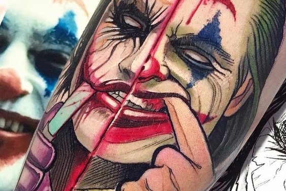 Joker Tatoeage