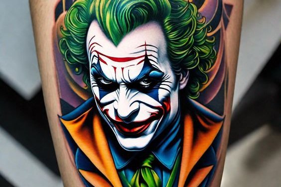 Joker Tatoeage
