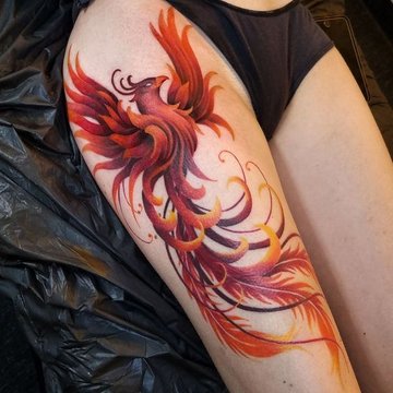 Feniks tattoo