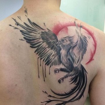Feniks tattoo