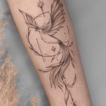 Feniks tattoo