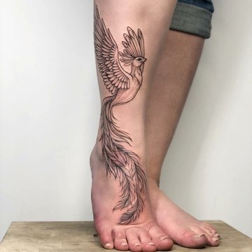Feniks tattoo