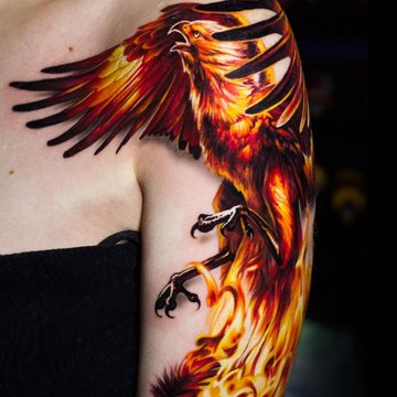 Feniks tattoo