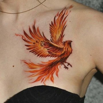 Feniks tattoo