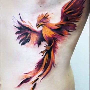 Feniks tattoo