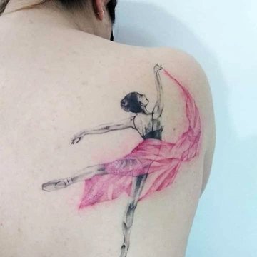 tatoeage ballerina
