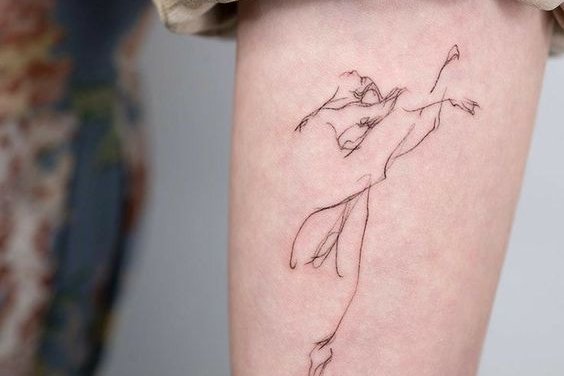 tatoeage ballerina