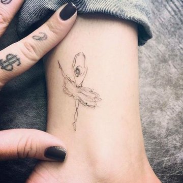 tatoeage ballerina
