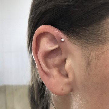 Forward Helix Piercing