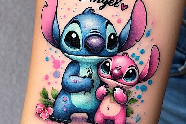 Stitch tattoo
