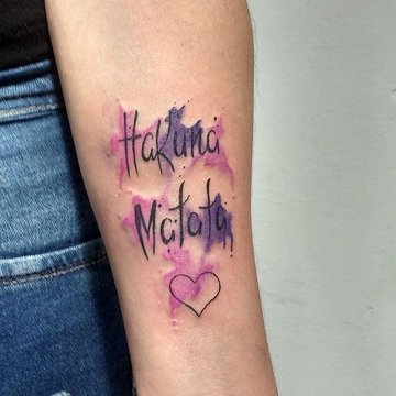 tattoo Hakuna Matata