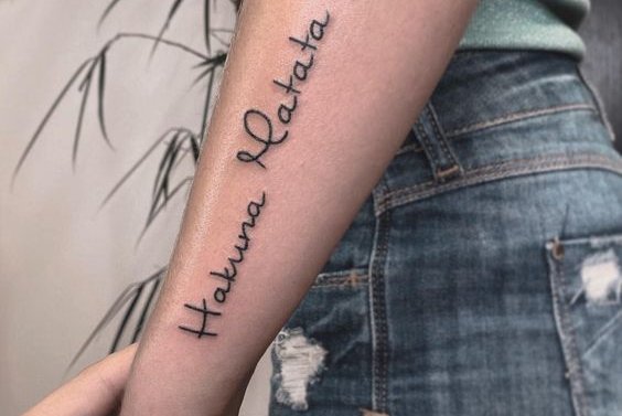 tattoo Hakuna Matata