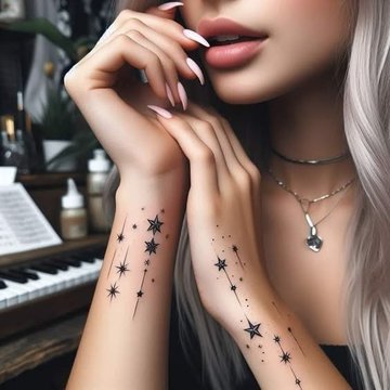 tatoeage sterren