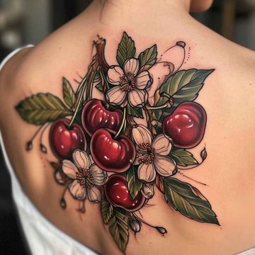 cherry tattoo
