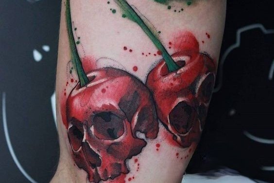 cherry tattoo