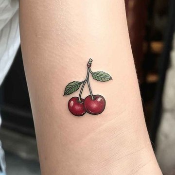 cherry tattoo