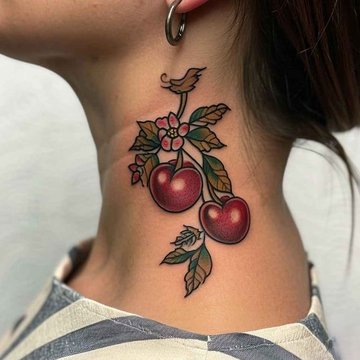 cherry tattoo