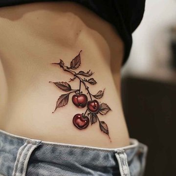 cherry tattoo