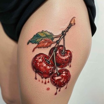 cherry tattoo