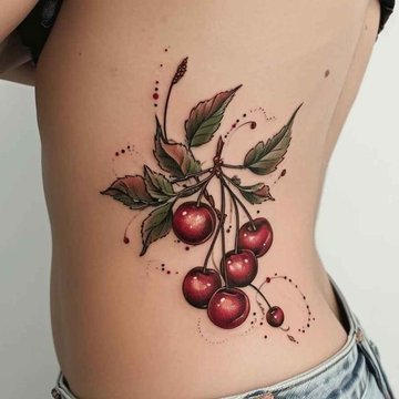 cherry tattoo