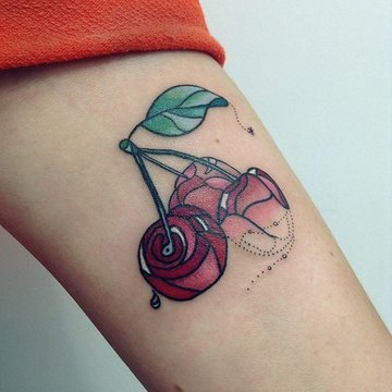 cherry tattoo