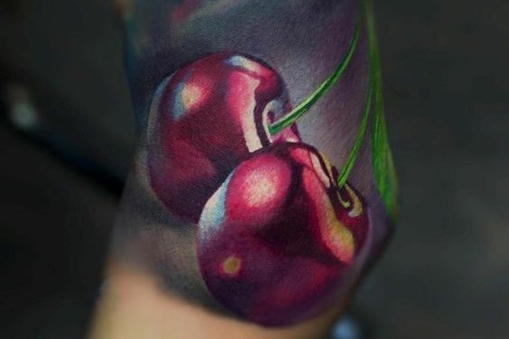 cherry tattoo