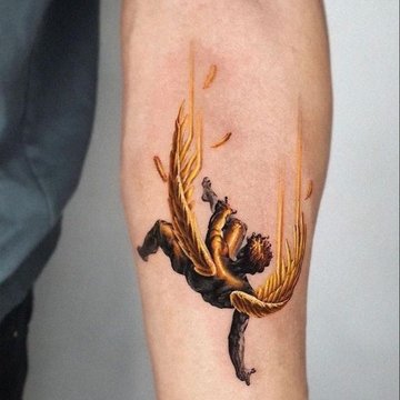 Icarus tattoo