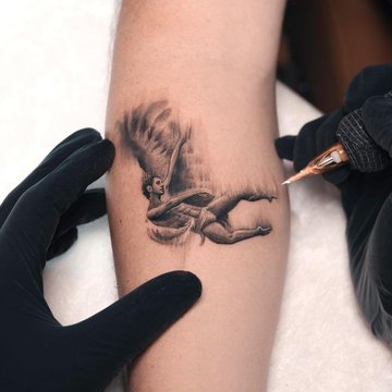 Icarus tattoo