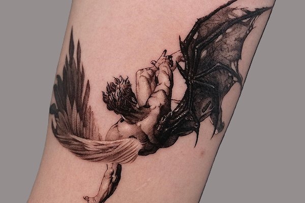 Icarus tattoo