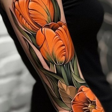tulpen tatoeage
