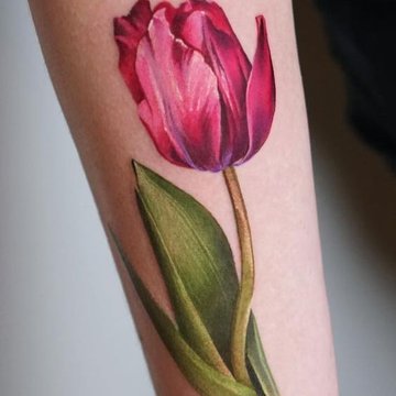 tulpen tatoeage