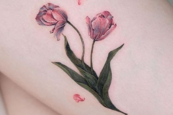 tulpen tatoeage