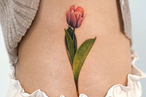 tulpen tatoeage