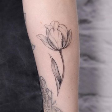 tulpen tatoeage