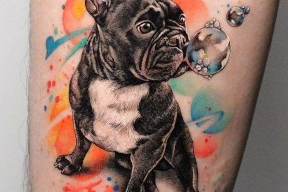 dog tattoo