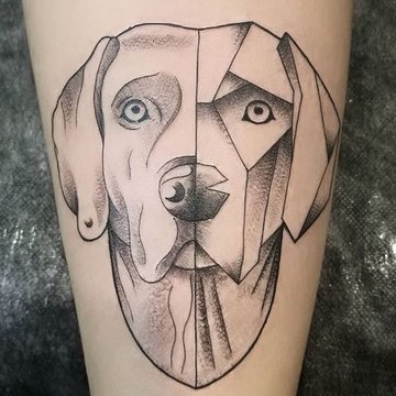 dog tattoo