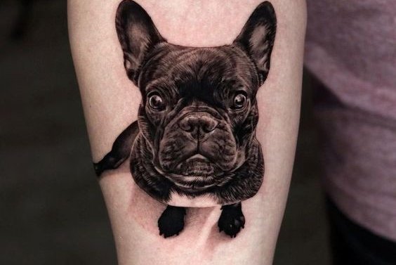 dog tattoo