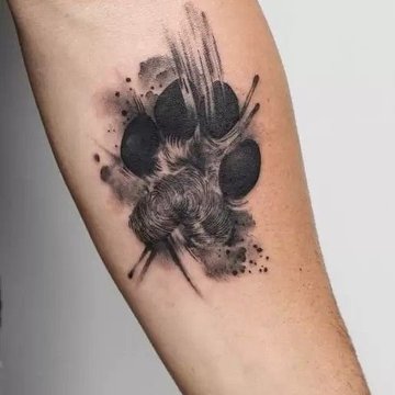 dog tattoo