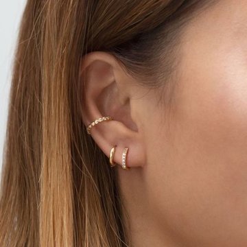 Conch piercings