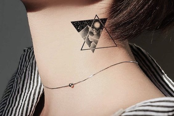tattoo driehoek