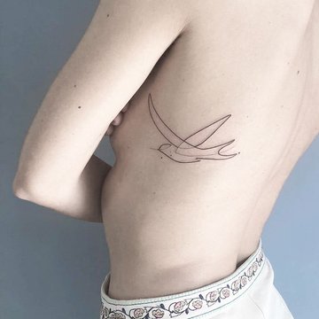 Zwaluw tattoo