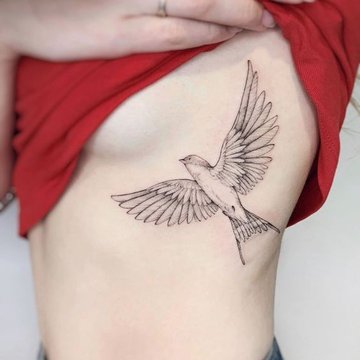 Zwaluw tattoo
