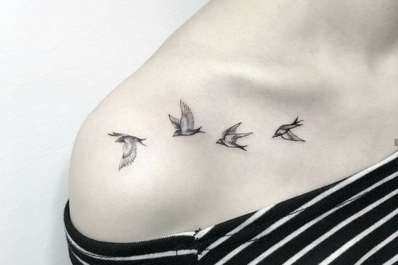 Zwaluw tattoo