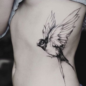 Zwaluw tattoo