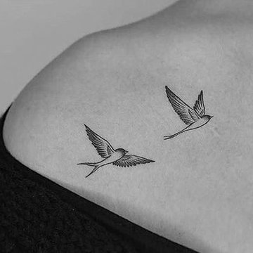 Zwaluw tattoo