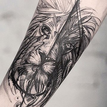 Lion Tattoo